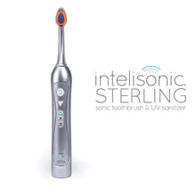 Load image into Gallery viewer, InteliSonic Sterling Power Toothbrush &amp; UV Sanitizer