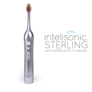 InteliSonic Sterling Power Toothbrush & UV Sanitizer