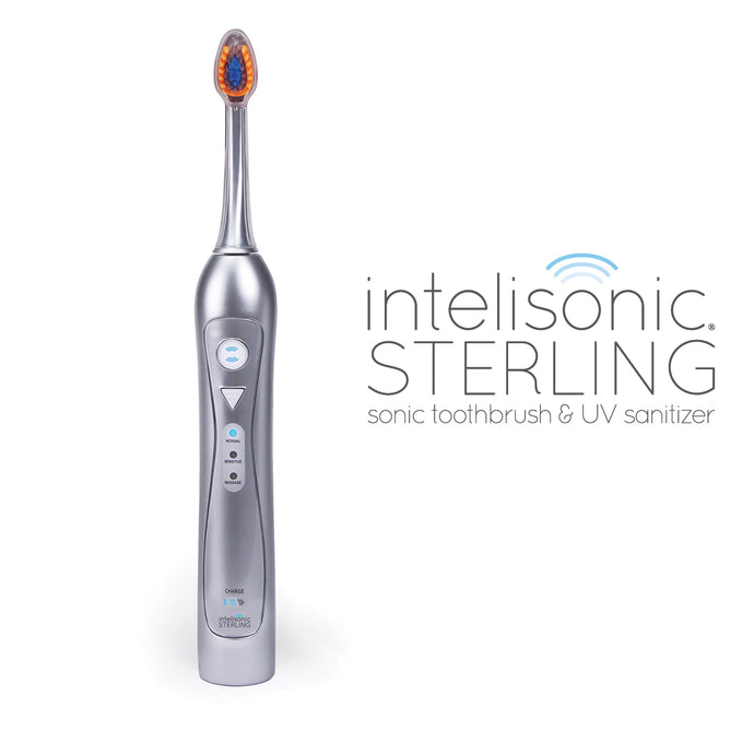 InteliSonic Sterling Power Toothbrush & UV Sanitizer