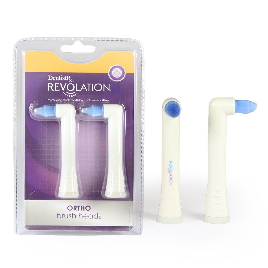 Revolation Revolving 360° Brush Head Refill 2-Pack (Ortho)