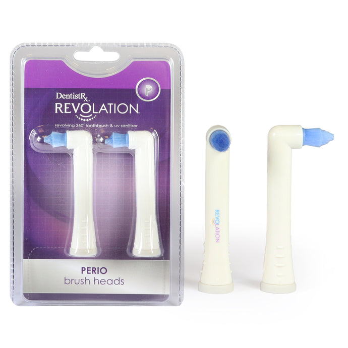 Revolation Revolving 360° Brush Head Refill 2-Pack (Perio)